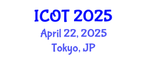International Conference on Orthopedics and Traumatology (ICOT) April 22, 2025 - Tokyo, Japan