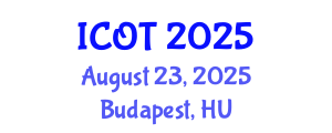 International Conference on Orthopedics and Traumatology (ICOT) August 23, 2025 - Budapest, Hungary