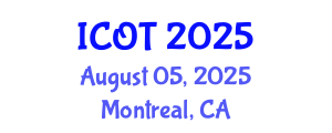 International Conference on Orthopedics and Traumatology (ICOT) August 05, 2025 - Montreal, Canada