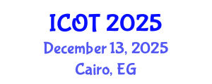 International Conference on Orthopedics and Traumatology (ICOT) December 13, 2025 - Cairo, Egypt
