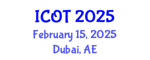 International Conference on Orthopedics and Traumatology (ICOT) February 15, 2025 - Dubai, United Arab Emirates