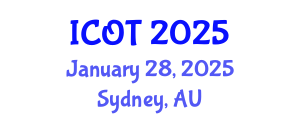 International Conference on Orthopedics and Traumatology (ICOT) January 28, 2025 - Sydney, Australia