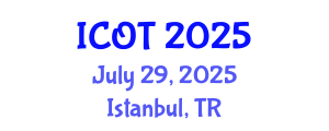 International Conference on Orthopedics and Traumatology (ICOT) July 29, 2025 - Istanbul, Turkey