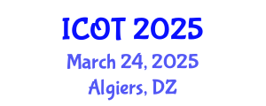 International Conference on Orthopedics and Traumatology (ICOT) March 24, 2025 - Algiers, Algeria