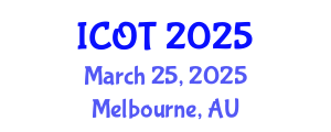 International Conference on Orthopedics and Traumatology (ICOT) March 25, 2025 - Melbourne, Australia