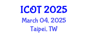 International Conference on Orthopedics and Traumatology (ICOT) March 04, 2025 - Taipei, Taiwan