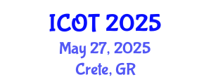 International Conference on Orthopedics and Traumatology (ICOT) May 27, 2025 - Crete, Greece