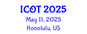 International Conference on Orthopedics and Traumatology (ICOT) May 11, 2025 - Honolulu, United States