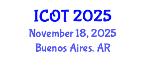 International Conference on Orthopedics and Traumatology (ICOT) November 18, 2025 - Buenos Aires, Argentina