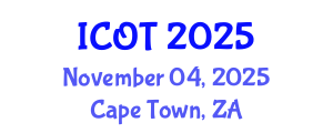 International Conference on Orthopedics and Traumatology (ICOT) November 04, 2025 - Cape Town, South Africa