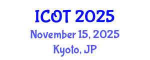 International Conference on Orthopedics and Traumatology (ICOT) November 15, 2025 - Kyoto, Japan