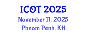 International Conference on Orthopedics and Traumatology (ICOT) November 11, 2025 - Phnom Penh, Cambodia