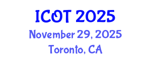International Conference on Orthopedics and Traumatology (ICOT) November 29, 2025 - Toronto, Canada