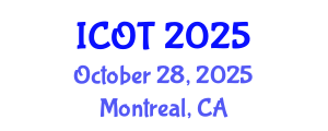 International Conference on Orthopedics and Traumatology (ICOT) October 28, 2025 - Montreal, Canada