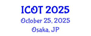 International Conference on Orthopedics and Traumatology (ICOT) October 25, 2025 - Osaka, Japan