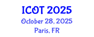 International Conference on Orthopedics and Traumatology (ICOT) October 28, 2025 - Paris, France