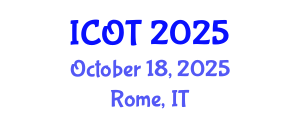 International Conference on Orthopedics and Traumatology (ICOT) October 18, 2025 - Rome, Italy