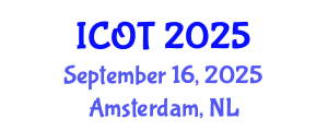 International Conference on Orthopedics and Traumatology (ICOT) September 16, 2025 - Amsterdam, Netherlands