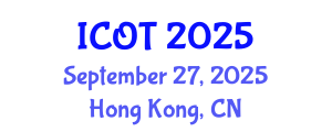 International Conference on Orthopedics and Traumatology (ICOT) September 27, 2025 - Hong Kong, China