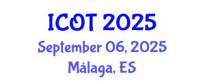 International Conference on Orthopedics and Traumatology (ICOT) September 06, 2025 - Málaga, Spain