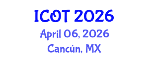 International Conference on Orthopedics and Traumatology (ICOT) April 06, 2026 - Cancún, Mexico International Conference on Orthopedics and Traumatology (ICOT) April 06, 2026 - Cancún, Mexico