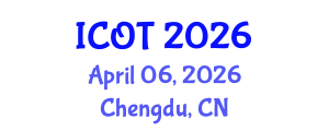 International Conference on Orthopedics and Traumatology (ICOT) April 06, 2026 - Chengdu, China International Conference on Orthopedics and Traumatology (ICOT) April 06, 2026 - Chengdu, China
