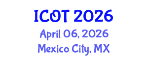 International Conference on Orthopedics and Traumatology (ICOT) April 06, 2026 - Mexico City, Mexico International Conference on Orthopedics and Traumatology (ICOT) April 06, 2026 - Mexico City, Mexico