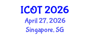 International Conference on Orthopedics and Traumatology (ICOT) April 27, 2026 - Singapore, Singapore International Conference on Orthopedics and Traumatology (ICOT) April 27, 2026 - Singapore, Singapore