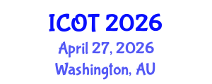 International Conference on Orthopedics and Traumatology (ICOT) April 27, 2026 - Washington, Australia International Conference on Orthopedics and Traumatology (ICOT) April 27, 2026 - Washington, Australia