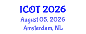 International Conference on Orthopedics and Traumatology (ICOT) August 05, 2026 - Amsterdam, Netherlands International Conference on Orthopedics and Traumatology (ICOT) August 05, 2026 - Amsterdam, Netherlands