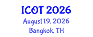 International Conference on Orthopedics and Traumatology (ICOT) August 19, 2026 - Bangkok, Thailand International Conference on Orthopedics and Traumatology (ICOT) August 19, 2026 - Bangkok, Thailand