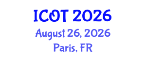International Conference on Orthopedics and Traumatology (ICOT) August 26, 2026 - Paris, France International Conference on Orthopedics and Traumatology (ICOT) August 26, 2026 - Paris, France