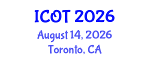 International Conference on Orthopedics and Traumatology (ICOT) August 14, 2026 - Toronto, Canada