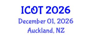 International Conference on Orthopedics and Traumatology (ICOT) December 01, 2026 - Auckland, New Zealand International Conference on Orthopedics and Traumatology (ICOT) December 01, 2026 - Auckland, New Zealand