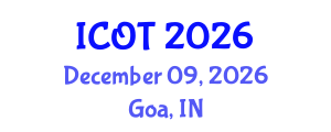 International Conference on Orthopedics and Traumatology (ICOT) December 09, 2026 - Goa, India International Conference on Orthopedics and Traumatology (ICOT) December 09, 2026 - Goa, India