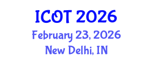 International Conference on Orthopedics and Traumatology (ICOT) February 23, 2026 - New Delhi, India International Conference on Orthopedics and Traumatology (ICOT) February 23, 2026 - New Delhi, India