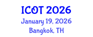 International Conference on Orthopedics and Traumatology (ICOT) January 19, 2026 - Bangkok, Thailand International Conference on Orthopedics and Traumatology (ICOT) January 19, 2026 - Bangkok, Thailand