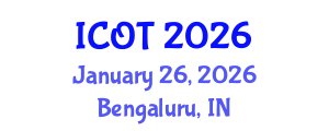 International Conference on Orthopedics and Traumatology (ICOT) January 26, 2026 - Bengaluru, India International Conference on Orthopedics and Traumatology (ICOT) January 26, 2026 - Bengaluru, India
