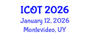 International Conference on Orthopedics and Traumatology (ICOT) January 12, 2026 - Montevideo, Uruguay International Conference on Orthopedics and Traumatology (ICOT) January 12, 2026 - Montevideo, Uruguay