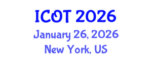 International Conference on Orthopedics and Traumatology (ICOT) January 26, 2026 - New York, United States