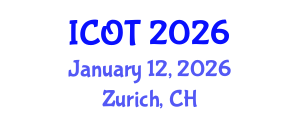 International Conference on Orthopedics and Traumatology (ICOT) January 12, 2026 - Zurich, Switzerland International Conference on Orthopedics and Traumatology (ICOT) January 12, 2026 - Zurich, Switzerland