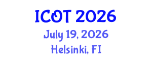 International Conference on Orthopedics and Traumatology (ICOT) July 19, 2026 - Helsinki, Finland