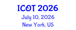 International Conference on Orthopedics and Traumatology (ICOT) July 10, 2026 - New York, United States