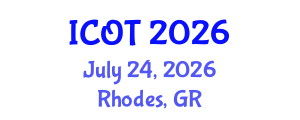 International Conference on Orthopedics and Traumatology (ICOT) July 24, 2026 - Rhodes, Greece