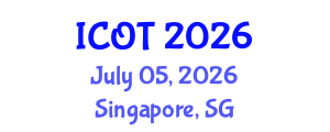 International Conference on Orthopedics and Traumatology (ICOT) July 05, 2026 - Singapore, Singapore International Conference on Orthopedics and Traumatology (ICOT) July 05, 2026 - Singapore, Singapore