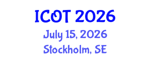 International Conference on Orthopedics and Traumatology (ICOT) July 15, 2026 - Stockholm, Sweden International Conference on Orthopedics and Traumatology (ICOT) July 15, 2026 - Stockholm, Sweden