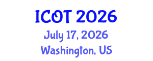 International Conference on Orthopedics and Traumatology (ICOT) July 17, 2026 - Washington, United States