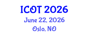 International Conference on Orthopedics and Traumatology (ICOT) June 22, 2026 - Oslo, Norway