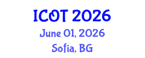 International Conference on Orthopedics and Traumatology (ICOT) June 01, 2026 - Sofia, Bulgaria International Conference on Orthopedics and Traumatology (ICOT) June 01, 2026 - Sofia, Bulgaria
