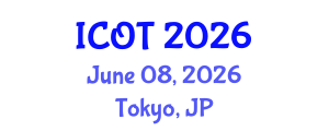 International Conference on Orthopedics and Traumatology (ICOT) June 08, 2026 - Tokyo, Japan